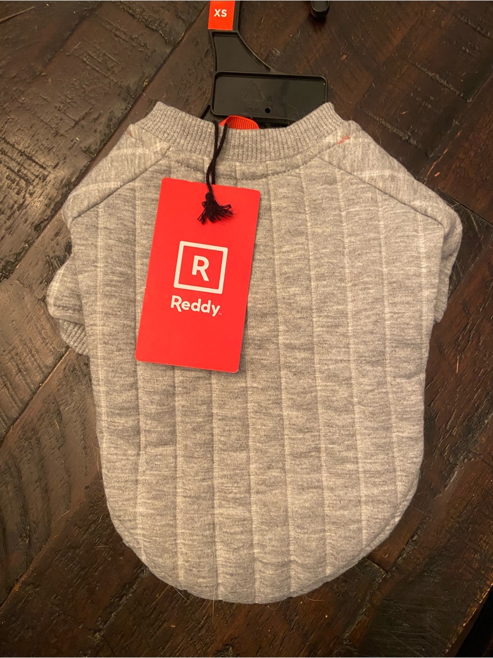 Freddy Quilted Crewneck Sweater - Light Gray